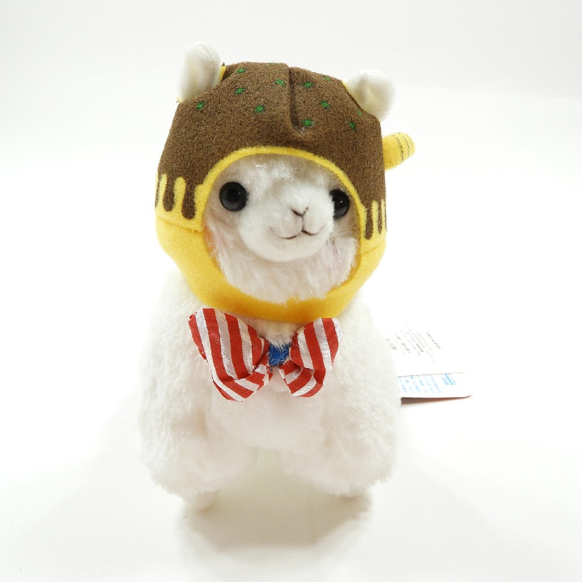 . present ground alpaca so soft toy ....so#14749 mascot takoyaki alpaca Osaka 