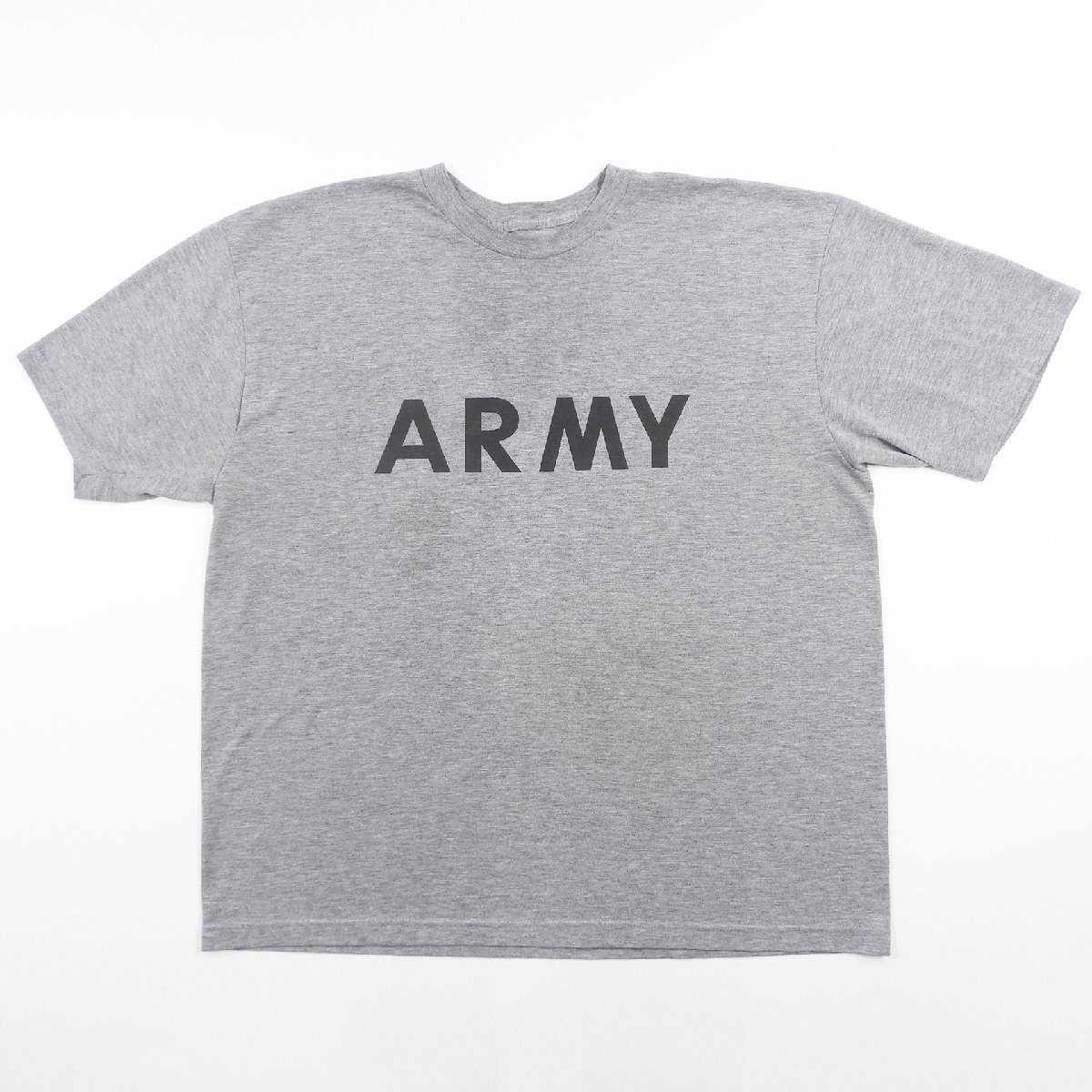 ミリタリー プリント Tシャツ ARMY グレー #15192 送料360円 トップス Tee_画像1