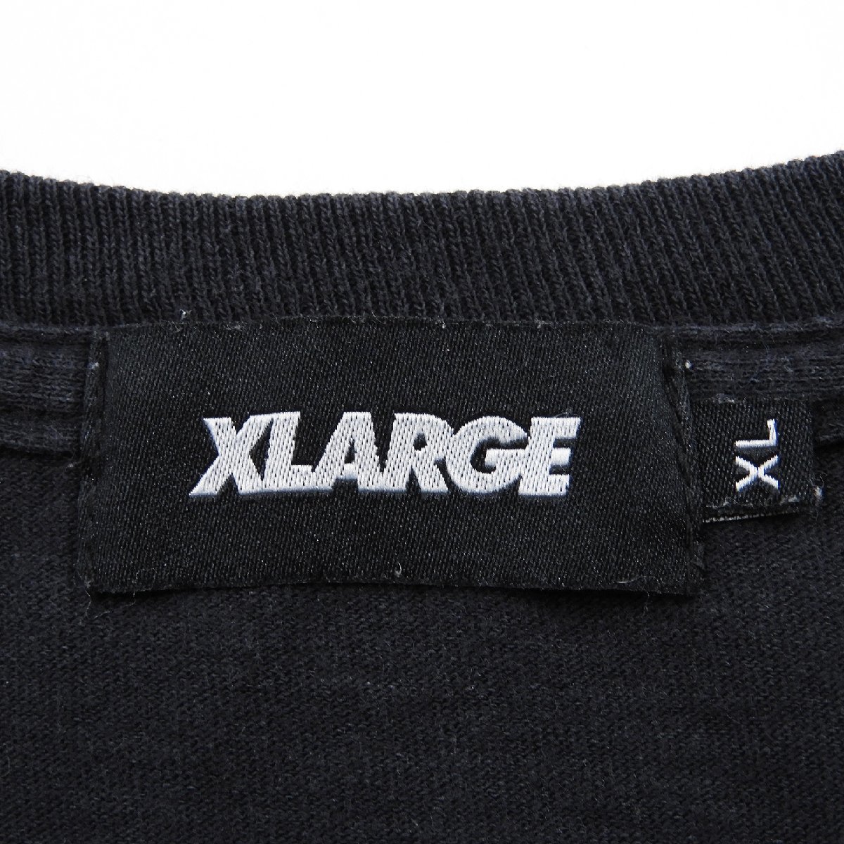 XLARGE エクストララージ 長袖Tシャツ ブラック Size XL #15810 アメカジ ストリート Tee_画像3