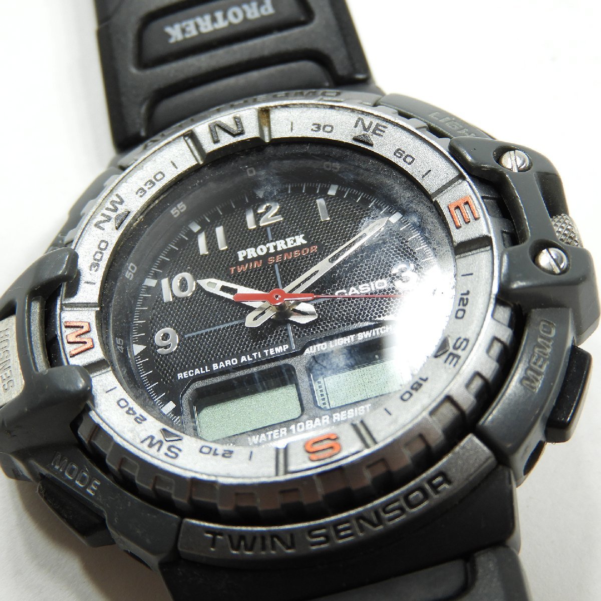 ジャンク CASIO カシオ PROTREK PRT-70 プロトレック #16096 腕時計_画像6