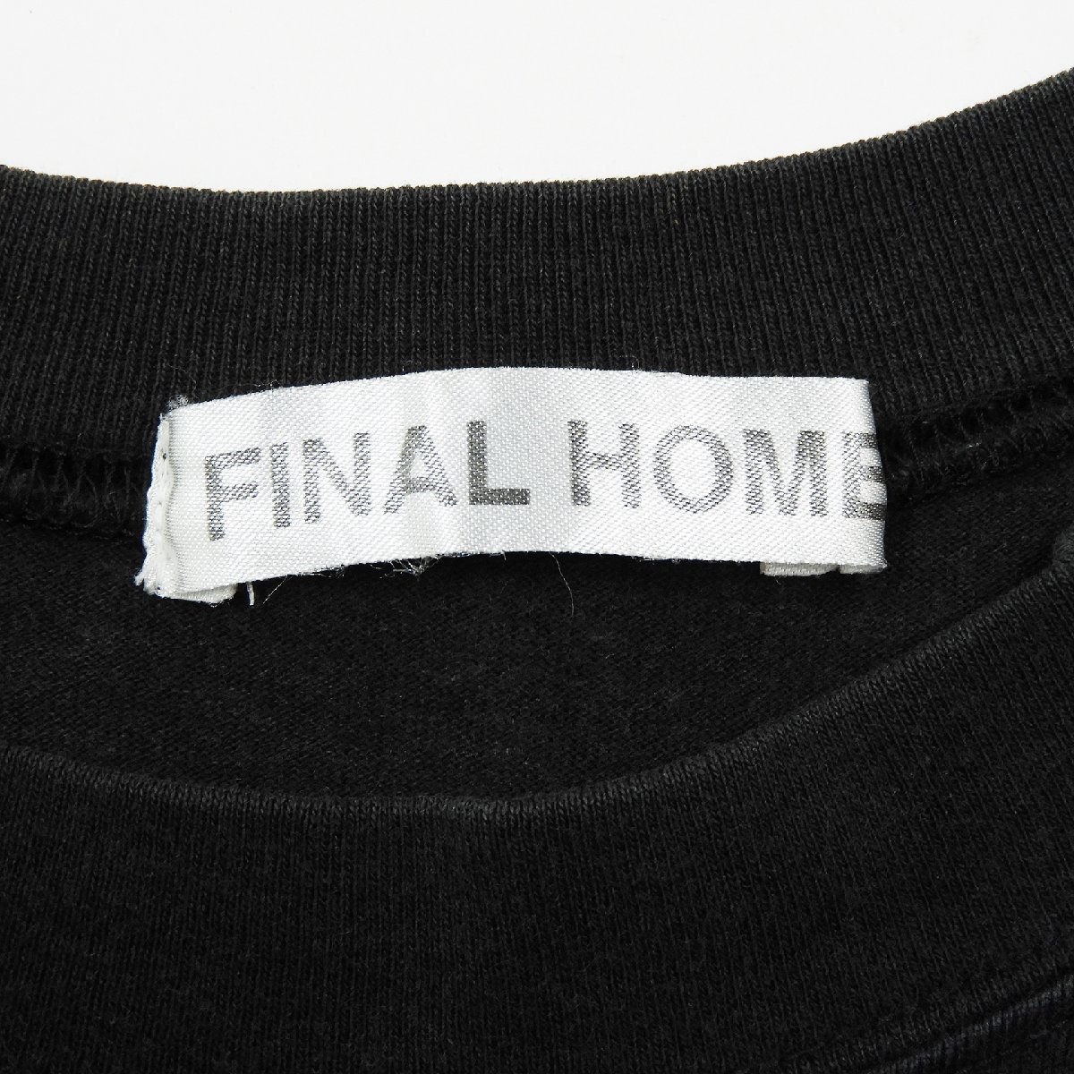 FINAL HOME ファイナルホーム ロゴ Tシャツ Size 3 #16247 送料360円 カジュアル Tee_画像3