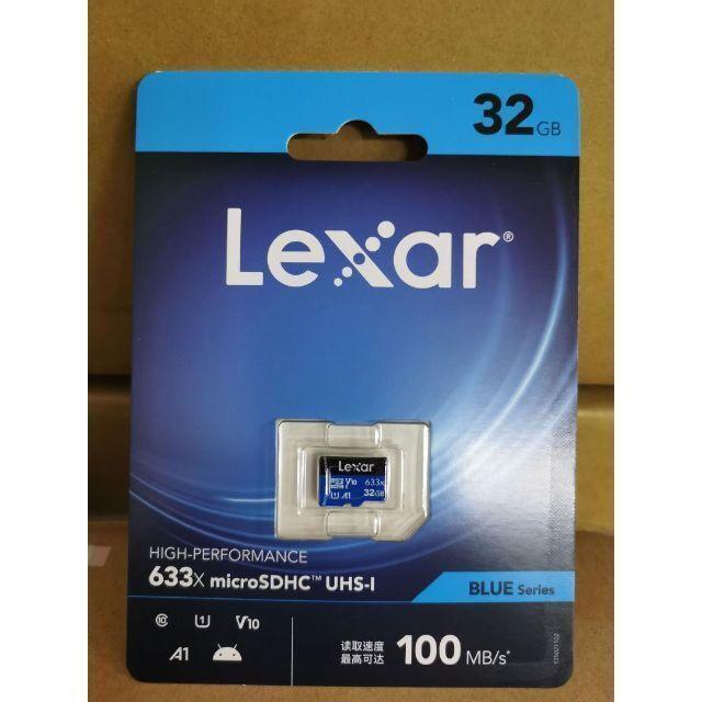 C049 特価 Lexar 32GB microSDカード BLUEシリーズ_画像4