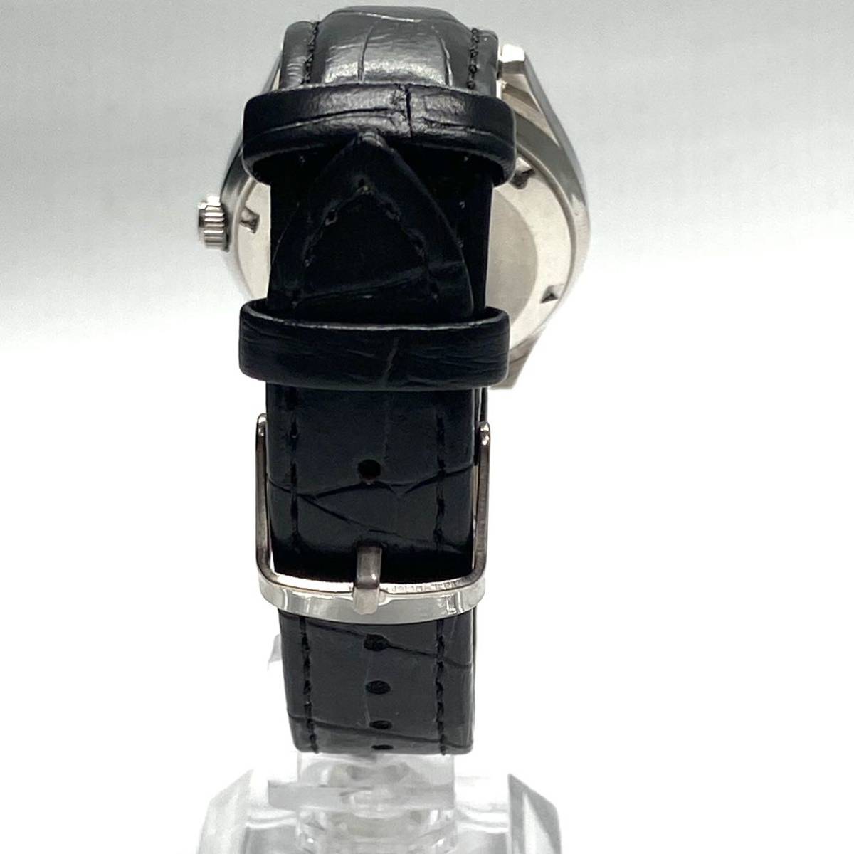●動作良好! ★極美品 ジャガールクルト jaeger le coultre自動巻き デイト メンズ アンティーク ビンテージ ウォッチ 腕時計 即納 e3の画像8