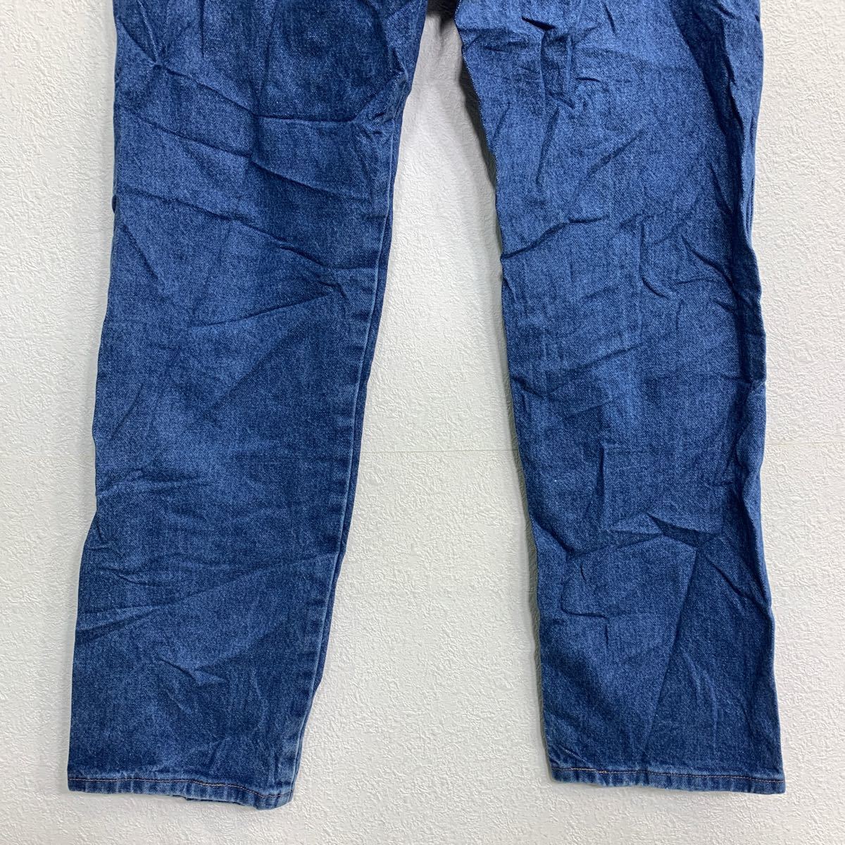 中古 古着 Wrangler カウボーイ ロングパンツ W30 ラングラー 14MWZ ブルー コットン メキシコ製 古着卸 アメリカ仕入 2402-54_画像7