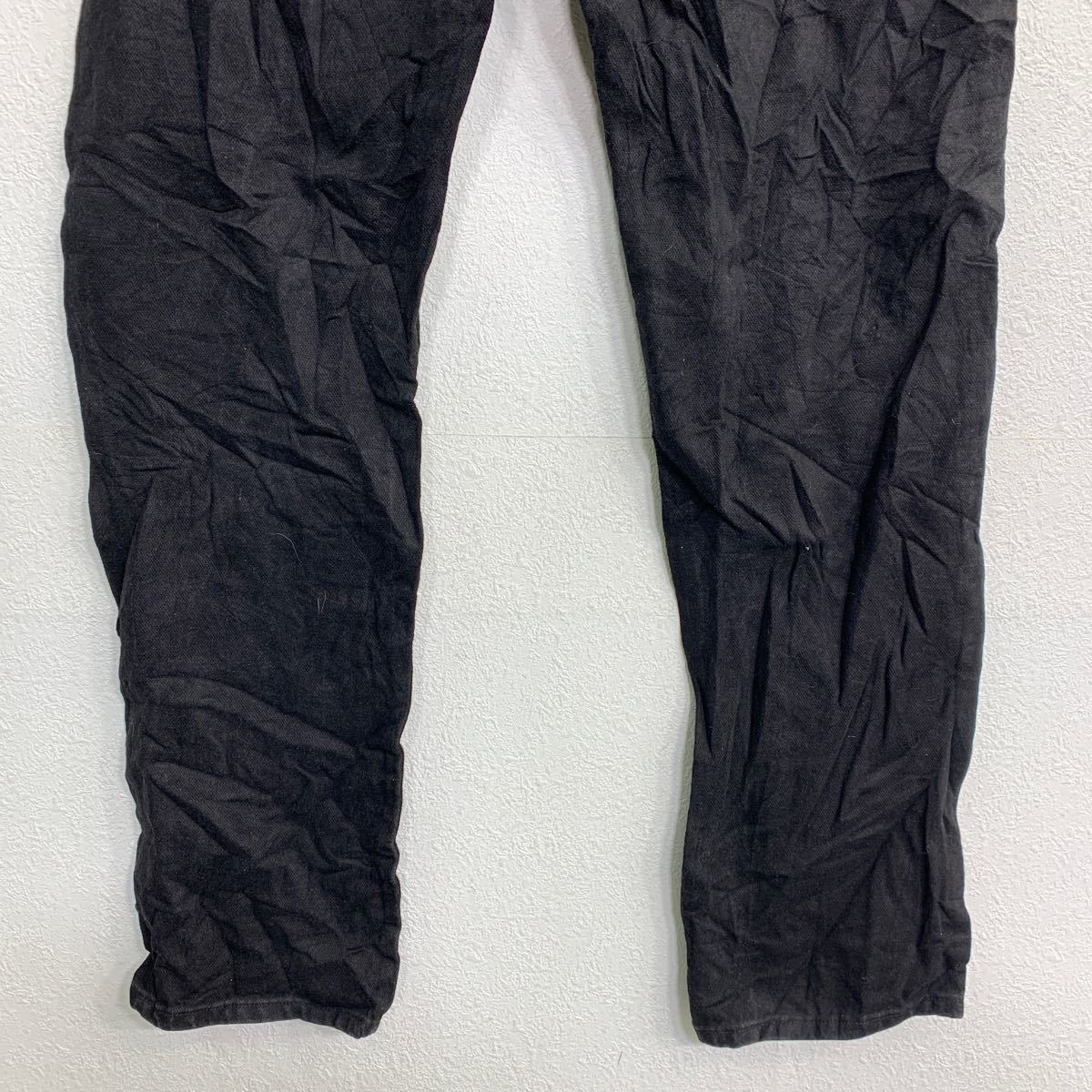 中古 古着 Wrangler カウボーイ ロングパンツ W35 ラングラー ブラック 古着卸 アメリカ仕入 2402-161_画像7