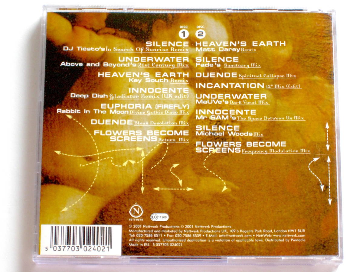 デレリアム／Odyssey (2枚組UK盤CD) ■ ティエスト Tiesto/Above & Beyond/サラ・マクラクラン Sarah McLachlan/Delerium_画像2