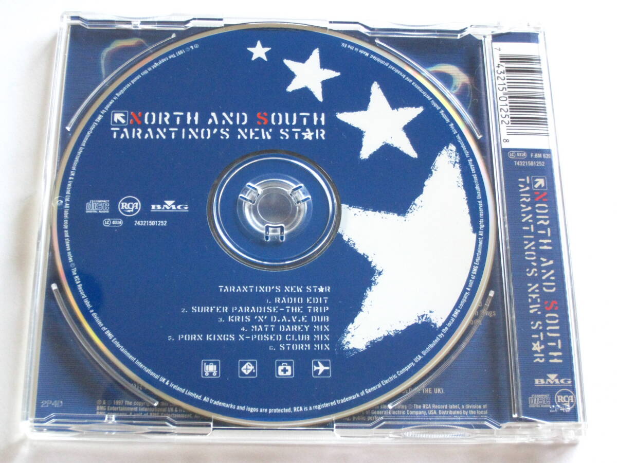 【UKボーイズアイドル】North & South／Tarantino's New Star ポスター封入 (UK盤CD) ■ Matt Darey / Kenny Hayes_画像2
