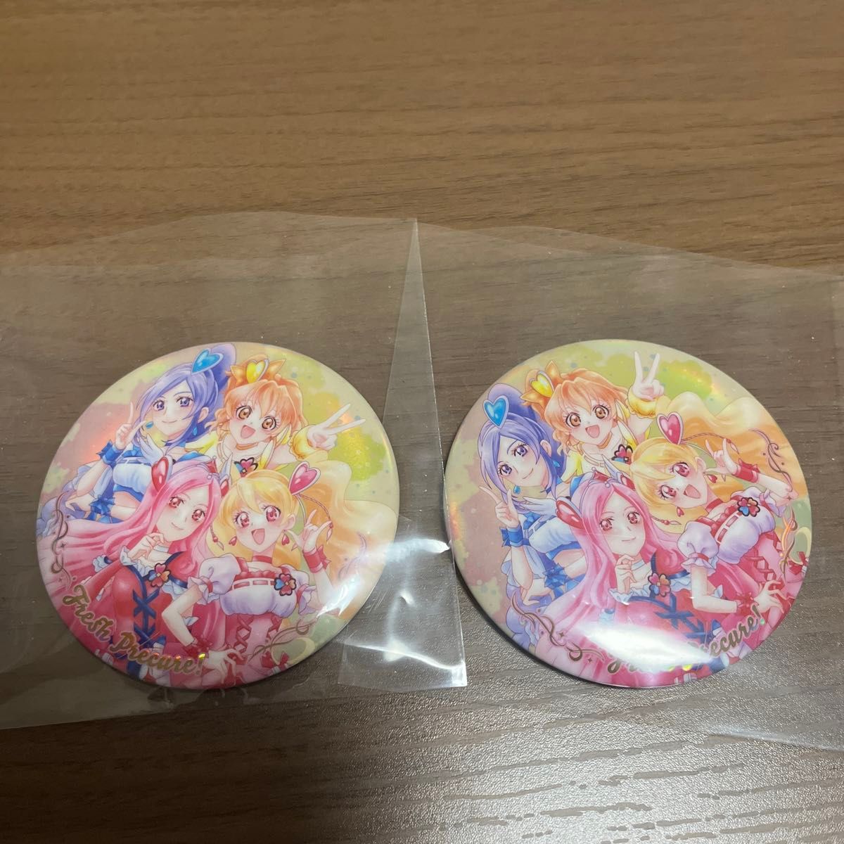 プリキュア BIG缶バッジ フレッシュプリキュア 出来るだけバラ不可 セット