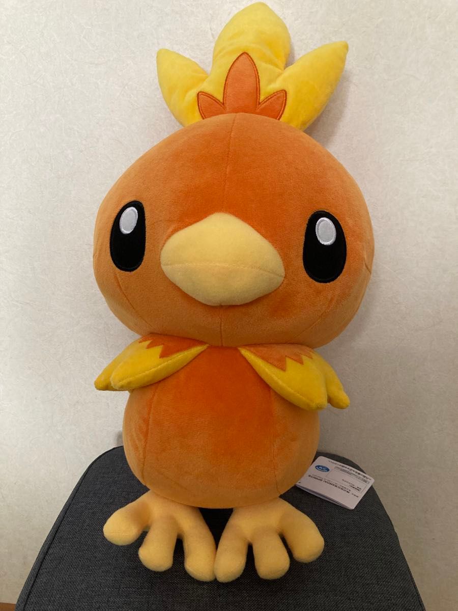 新作　ビッグサイズ　ポケモン　めちゃもふぐっとぬいぐるみ　アチャモ