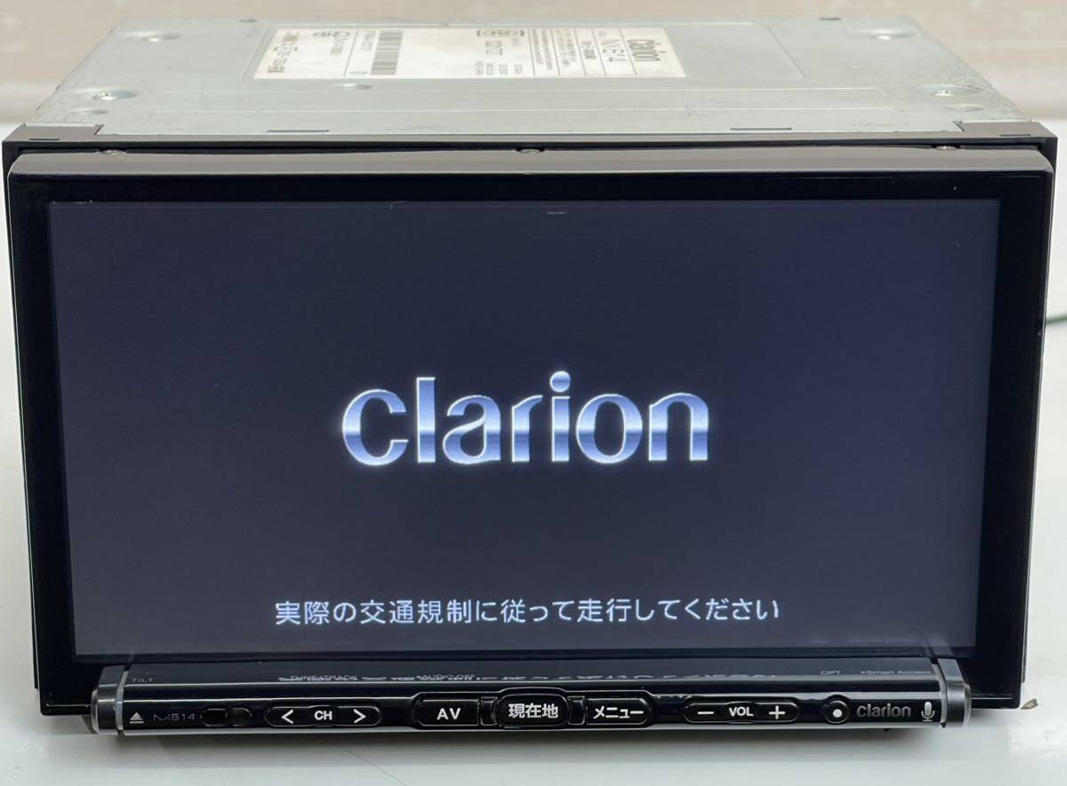 CLARION クラリオン NX614 SDナビ 地デジ DVD SD BLUETOOTH 動作品 地図データ2014年度の画像2