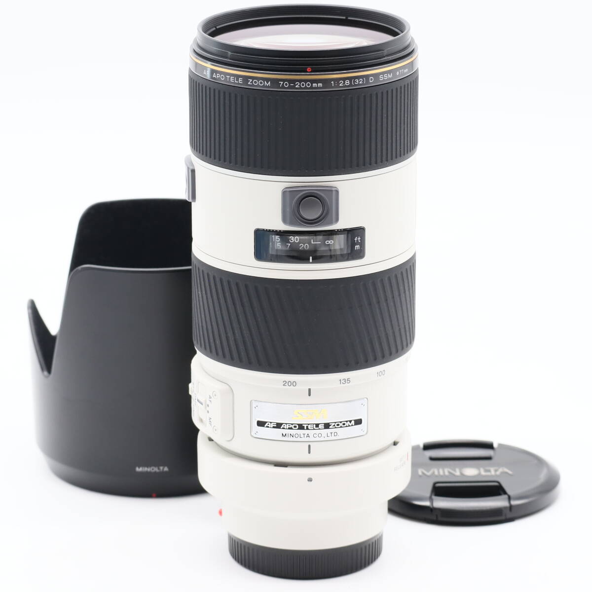 #b1004【美品】 MINOLTA ミノルタ AF 70-200mm F2.8 G (D) SSMの画像1