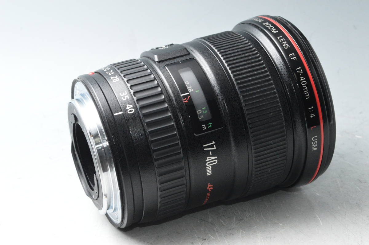 #a1156【並品】 Canon キヤノン EF17-40mm F4L USM_画像4