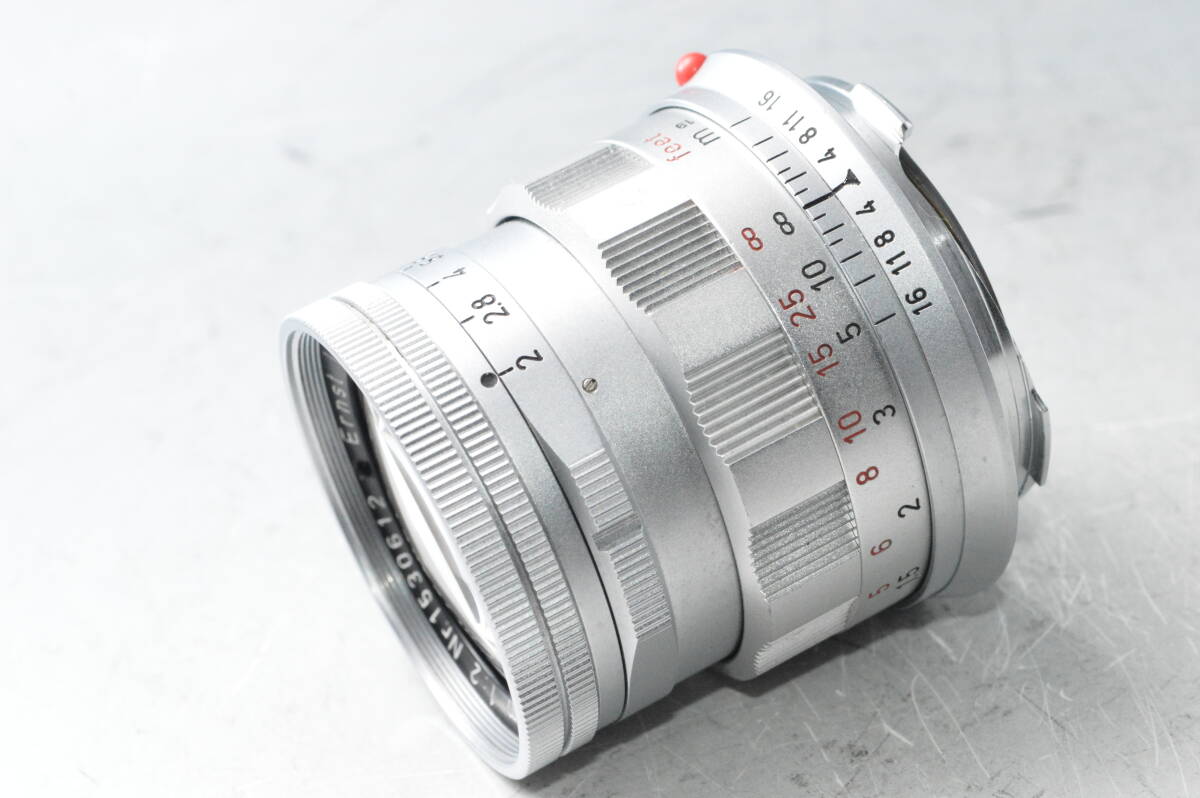 #a1275【外観美品】 Leica ライカ ズミクロン M50mm F2 固定鏡筒 後期_画像4