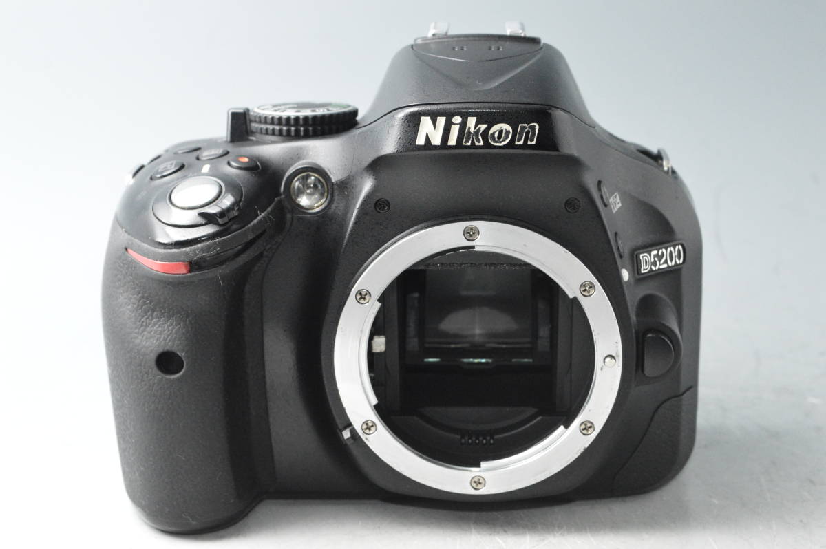 #a0664【並品】 Nikon ニコン D5200 ボディ ブラックの画像2