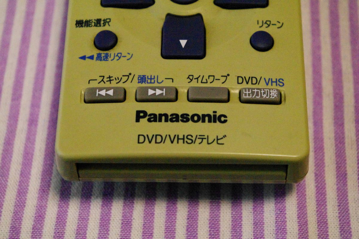 パナソニック DVD・VHSリモコン EUR7906KC0 ■y3-10_画像2