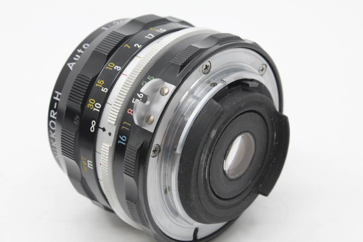 【動作確認済／超美品】 ニコン Nikon NIKKOR-H Auto 28mm F3.5 広角 単焦点 HOOD PROTECTOR MT4177_画像7