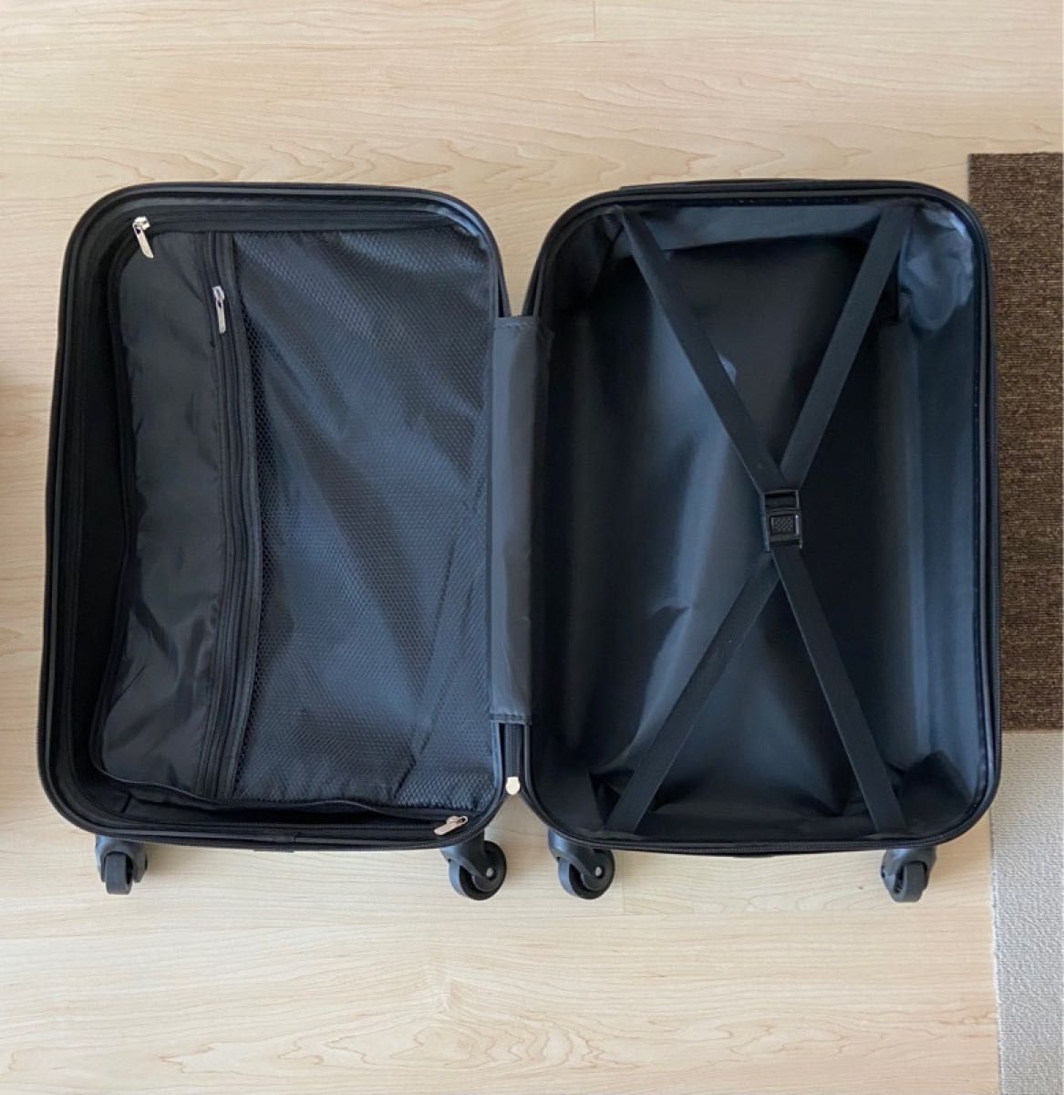 「大容量102L」新品 スーツケース Lサイズ XLサイズ相当 ブラック  大容量 102L キャリーケース
