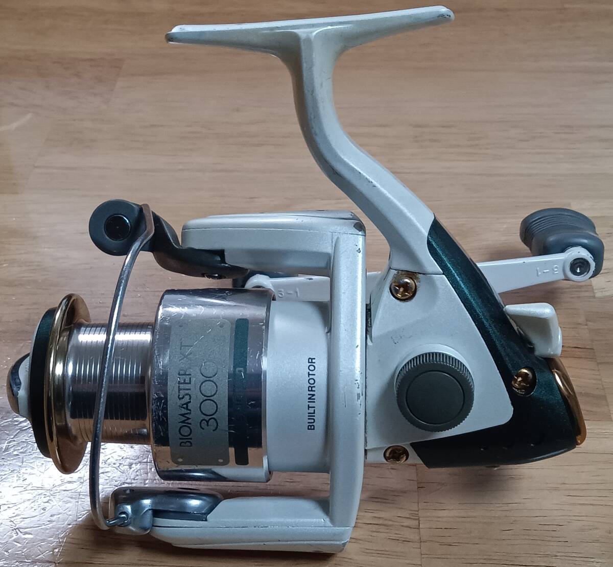 SHIMANO 95 BIOMASTER XT 3000 DH SC463 バイオマスター ダブルハンドル シマノ 検索 中型スピニングリール 日本製 made in Japan_画像4