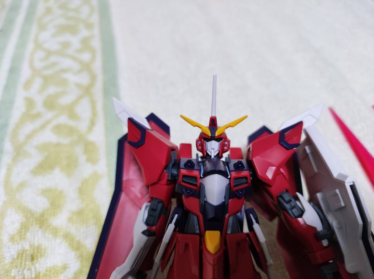 ■素組2個セット　1/144 HGCE ライジングフリーダムガンダム　イモータルジャスティスガンダム ＋ 映画のミニ設定冊子_画像8