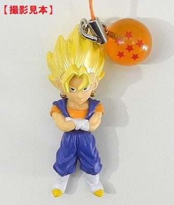 バンダイ DBドラゴンボールキャラストラップ3「超サイヤ人ベジット」※開封品、カード無し_画像5