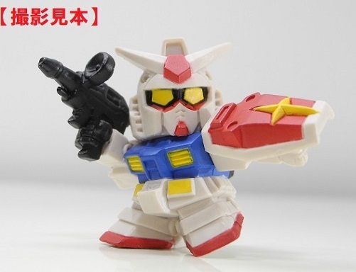 バンダイ SDガンダムフルカラー61「ガンダム」～SDガンダムガシャポンウォーズスペシャル ※開封品、カード無し_画像6