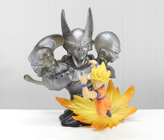 バンダイ ドラゴンボールZイマジネイションフィギュア1「悟空VSライバル」※開封品、カード無し_画像2