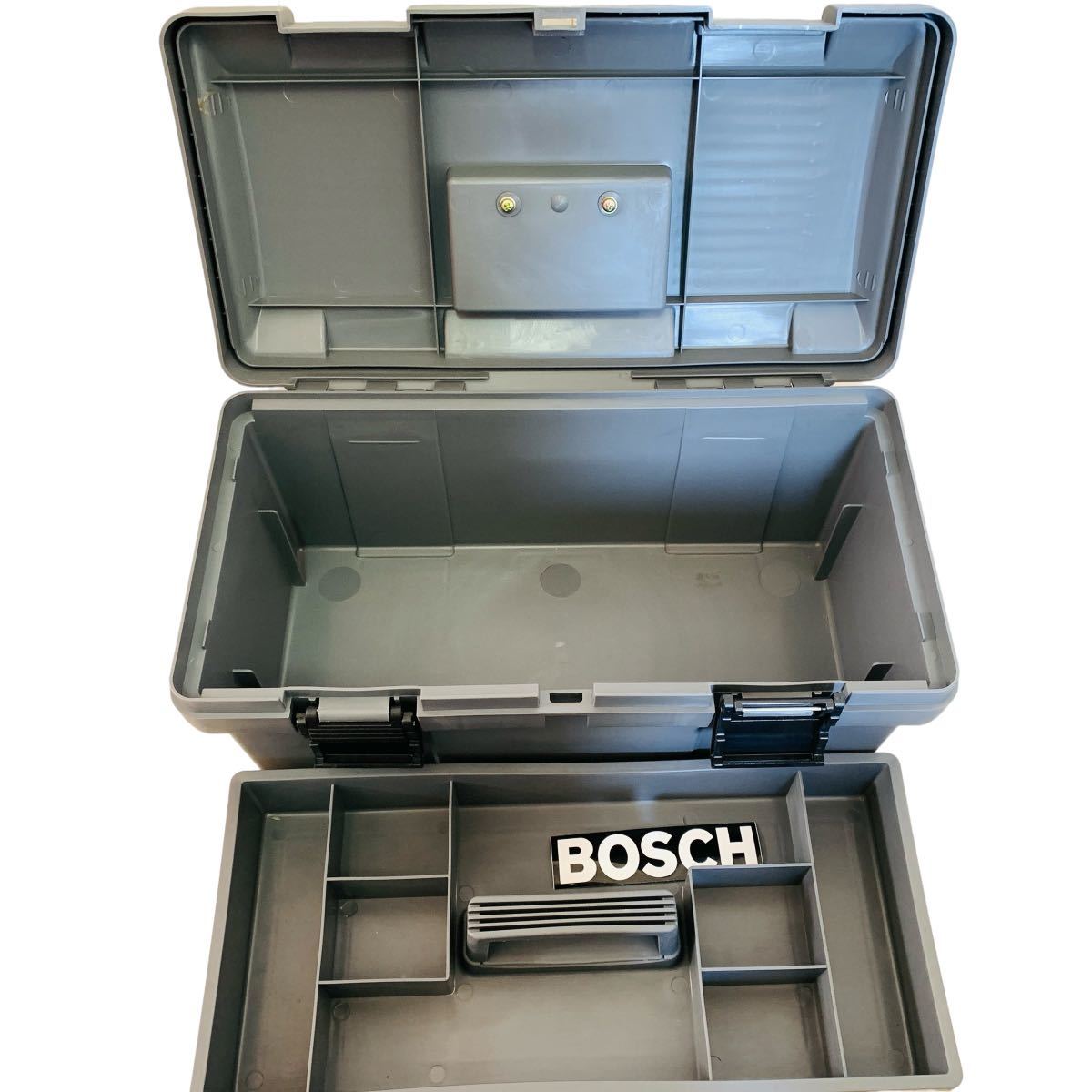 U02007 ツールボックス 2点セット 工具箱 BOSCH ボッシュ 工具関連少々 現状品_画像3