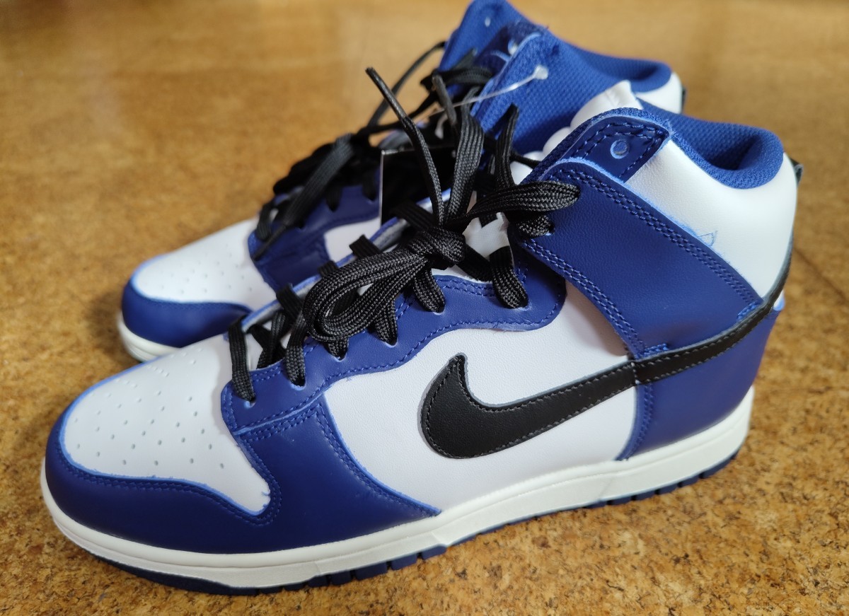 NIKE WMNS DUNK HIGH 新品 未使用品 ”Deep Royal Blue” 27cm US10 26.5 US8.5 ナイキ ウィメンズ ダンク ハイ DD1869-400 AMBUSHカラー