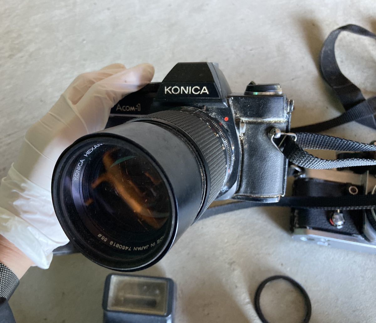 ◎カメラ レンズ MINOLTA 7s/G YASHICA/FUJIFILM FinePix/NICON/KONICA/SUNPAK auto20SR_画像6