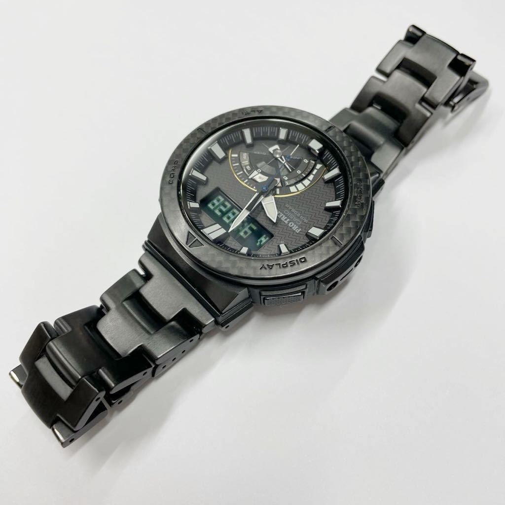 CASIO プロトレック PRW-73XT-1JF PRO TREK カシオ チタンベルト 腕時計_画像4