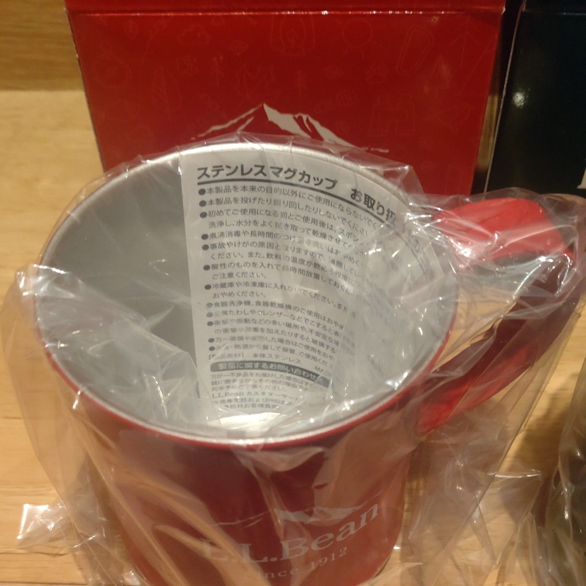 新品未使用　LLBean　ＬＬビーン　ステンレス　マグカップ　非売品　ノベルティ 2個セット　MADE IN JAPAN