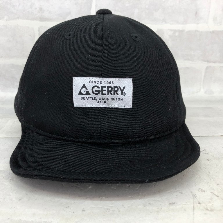 GERRY ジェリー ソフトツバロゴキャップ 帽子 SIZE:FREE ブラック MH632024021207_画像2