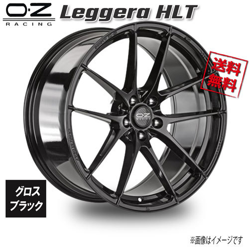 OZレーシング OZ Leggera HLT レッジェーラ グロスブラック 17インチ 5H112 7J+50 4本 75 業販4本購入で送料無料_画像1