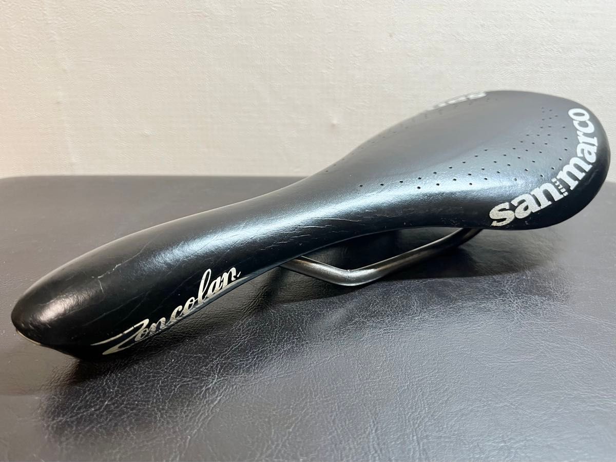 名品 美品 SELLE SAN MARCO ZONCOLAN  サンマルコ ゾンコラン ブラック チタンレール