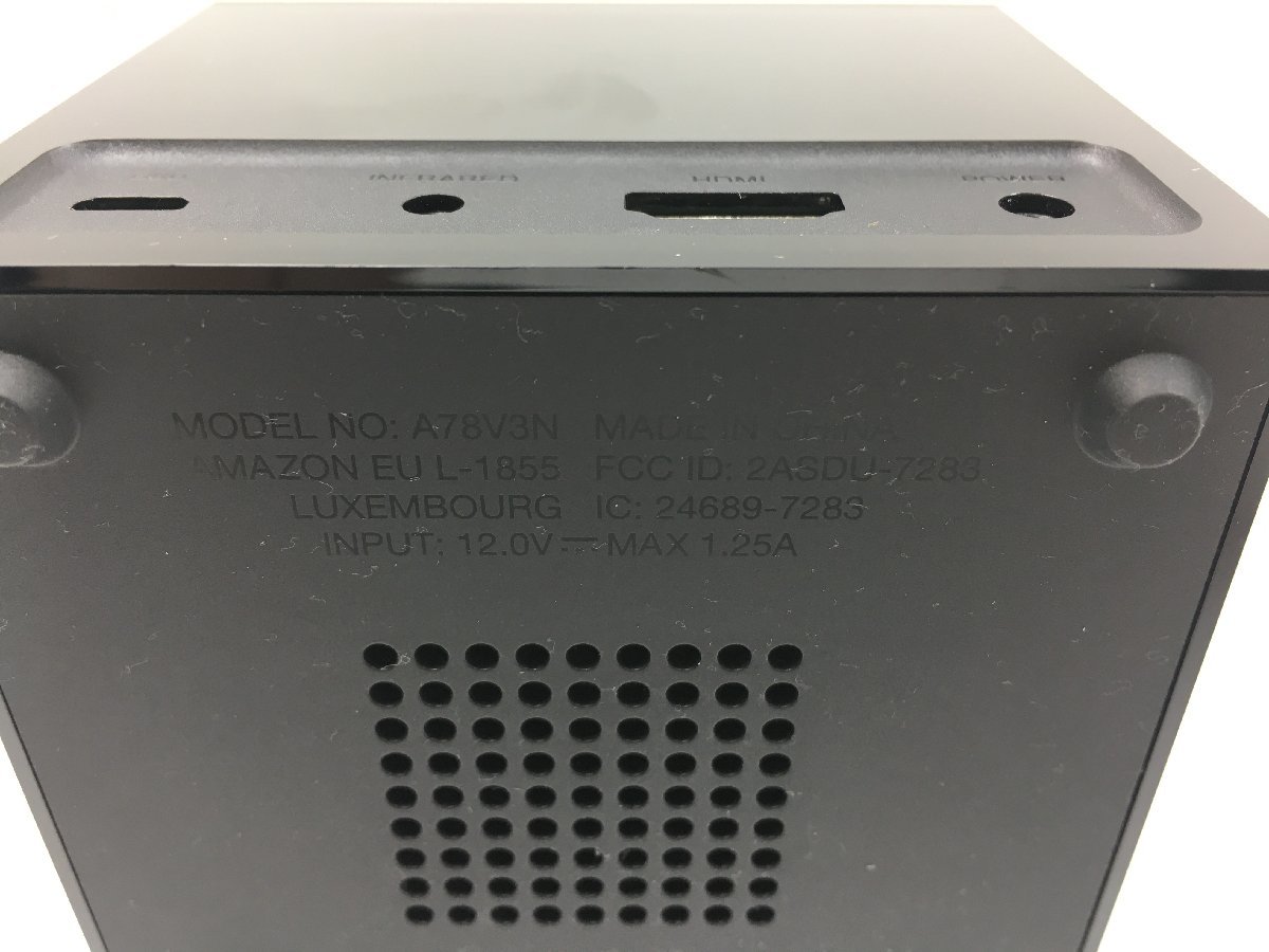 美品★アマゾン Amazon Fire TV Cube キューブ ストリーミングメディア端末 音声検索対応 ハンズフリー A78V3N Y02015N_画像7
