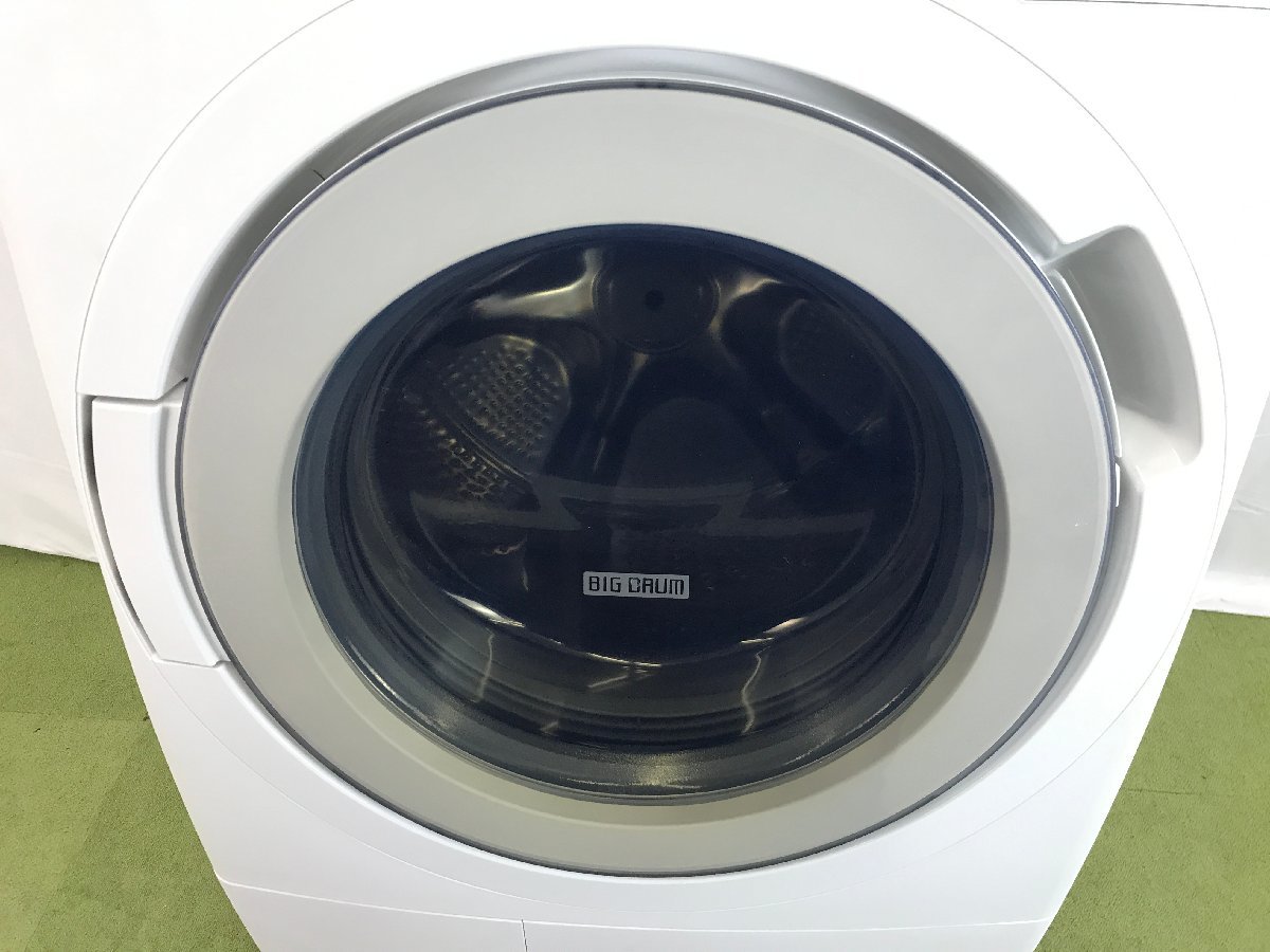 2023年製 美品 HITACHI 日立 ビッグドラム ドラム式洗濯乾燥機 BD-SV120HL 左開き 洗濯12kg 乾燥6kg 洗剤 柔軟剤 自動投入 TD02018S_画像6