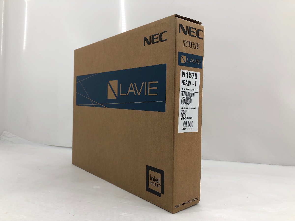 新品未開封 NEC LAVIE ノートPC 15.6型 FHD Windows11Home i7 1165G7 16GB SSD256GB Office付属 N1570/GAW PC-N1570GAW-T 02122MA_画像2