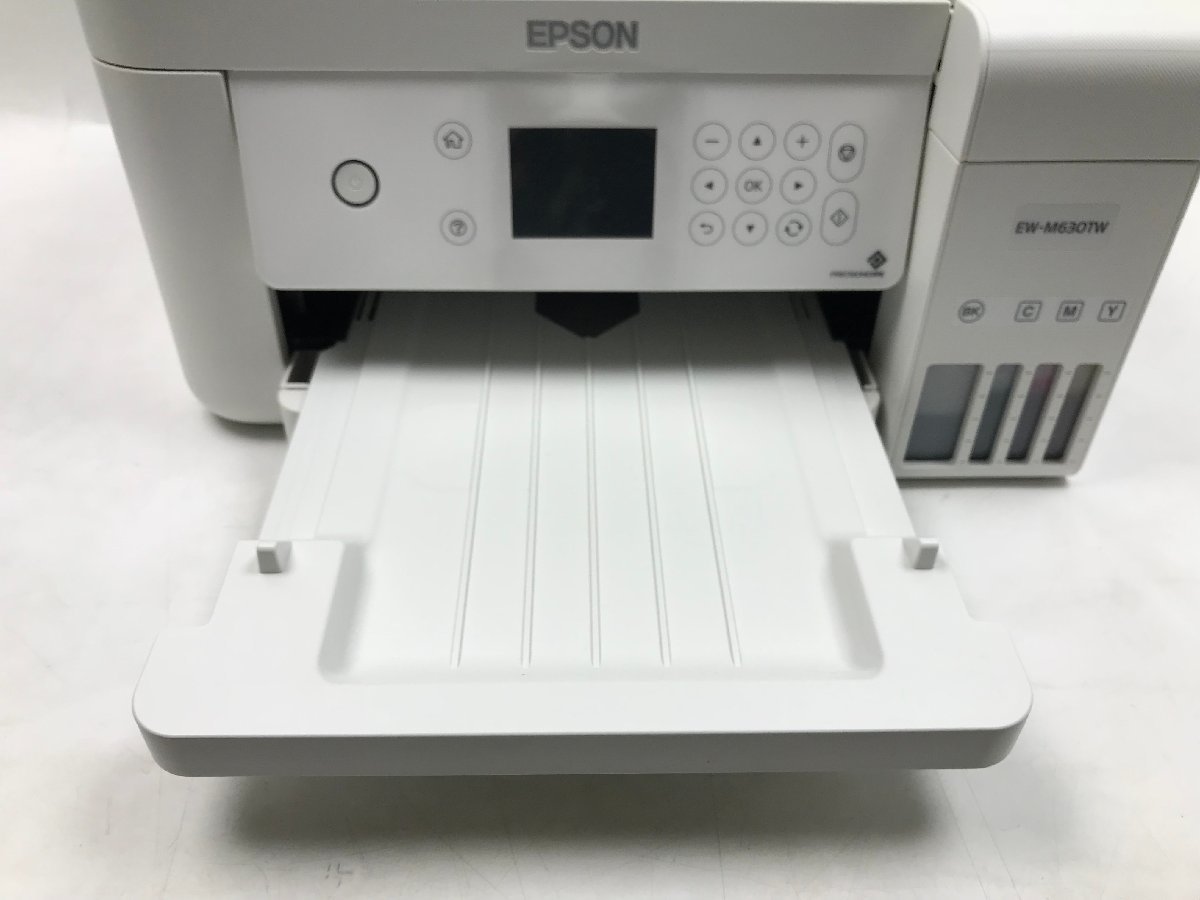 極美品♪EPSON エプソン インクジェットプリンター 複合機 多機能プリンタ 最大A4 スマホ対応 EW-M630TW 2020年製 Y02145N_画像6