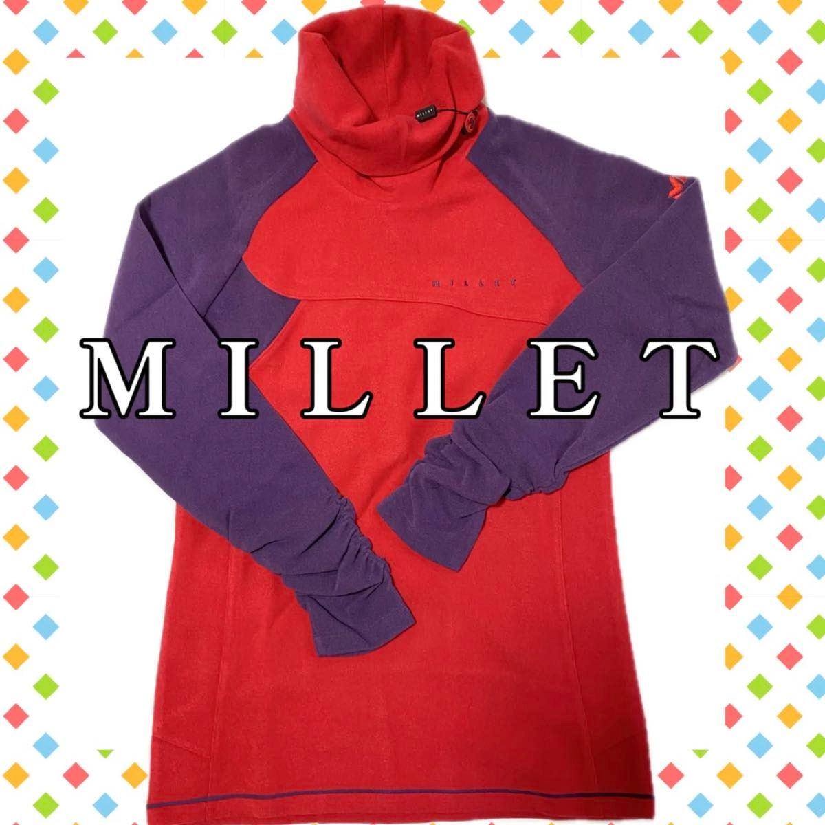 MILLET ミレー トップス 長袖ハイネック トレッキングウェア 登山