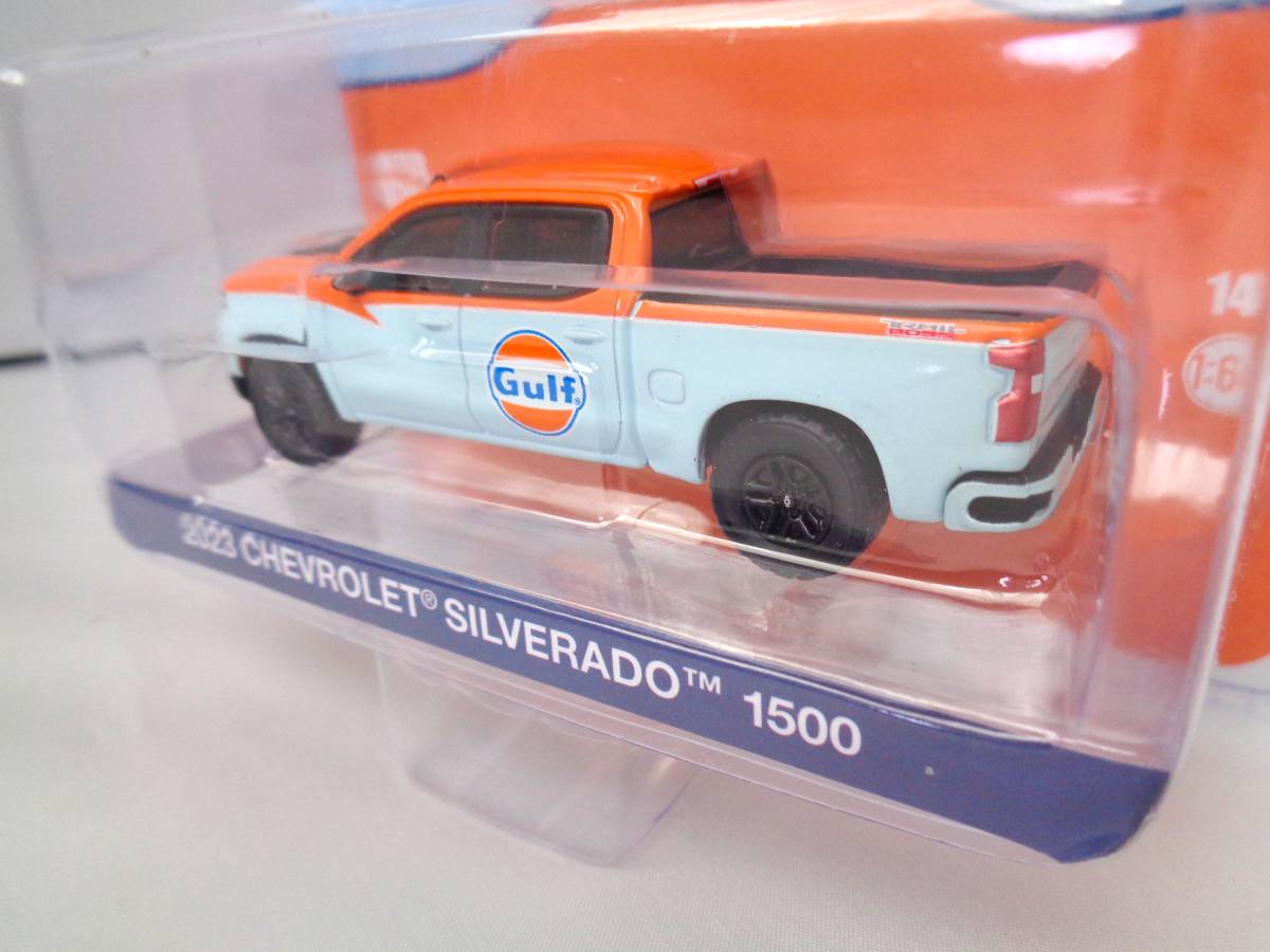 グリーンライト　GREENLIGHT　1/64　2023 CHEVROLET SILVERADO 1500　Gulf　シボレー シルバラード　ガルフ　②_画像3