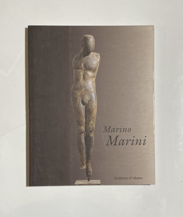 Marino Marini Sculpture & Dessins マリノ マリーニ 彫刻 デッサン 作品集_画像1