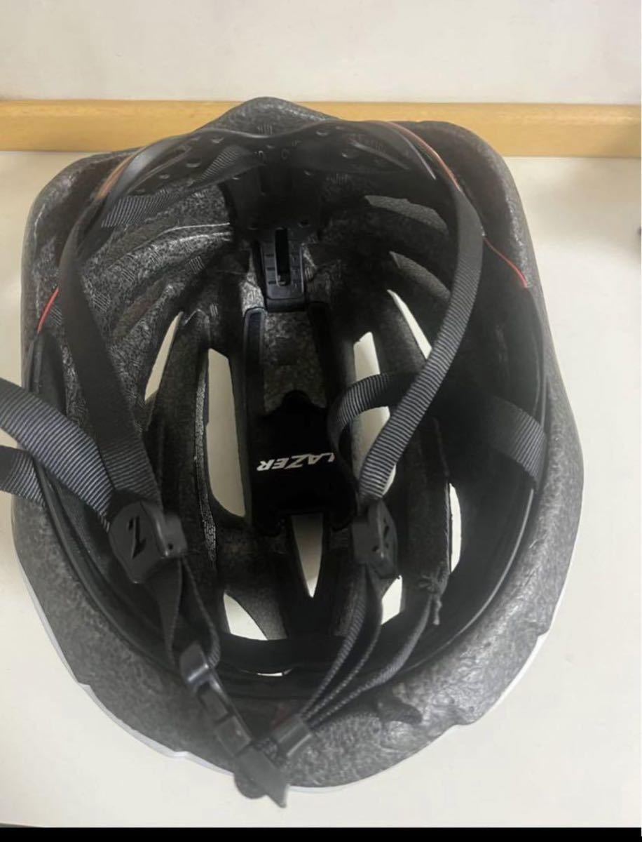 LAZER ヘルメット サイクルヘルメット ロードバイク Mサイズ　　新品サイクルキャップ二つサービスでつけます！_画像7