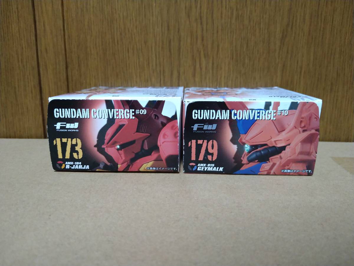 新品未開封　FW GUNDAM CONVERGE #9#10　ガンダムコンバージ　機動戦士ガンダムZZ　2種　173 Ｒ・ジャジャ　179 ゲーマルク_画像2