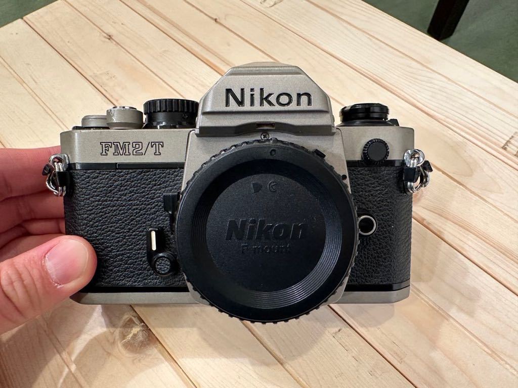 Nikon ニコン NEW FM2/T FM2 チタン 動作OK 使用感やや多め フィルムカメラ _画像1