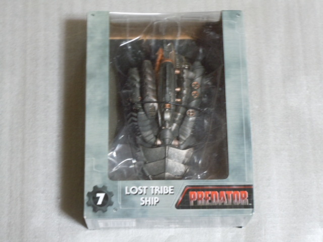 cinemachines Last Tribe Ship ( Predator 2 ) размер примерно 15cm коробка нераспечатанный коробка царапина есть 