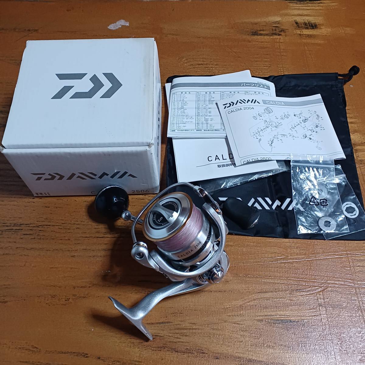 ◆ダイワ◆DAIWA◆11カルディア　2506◆中古　エギング等に♪ゴメクサクハンドル付き_画像1