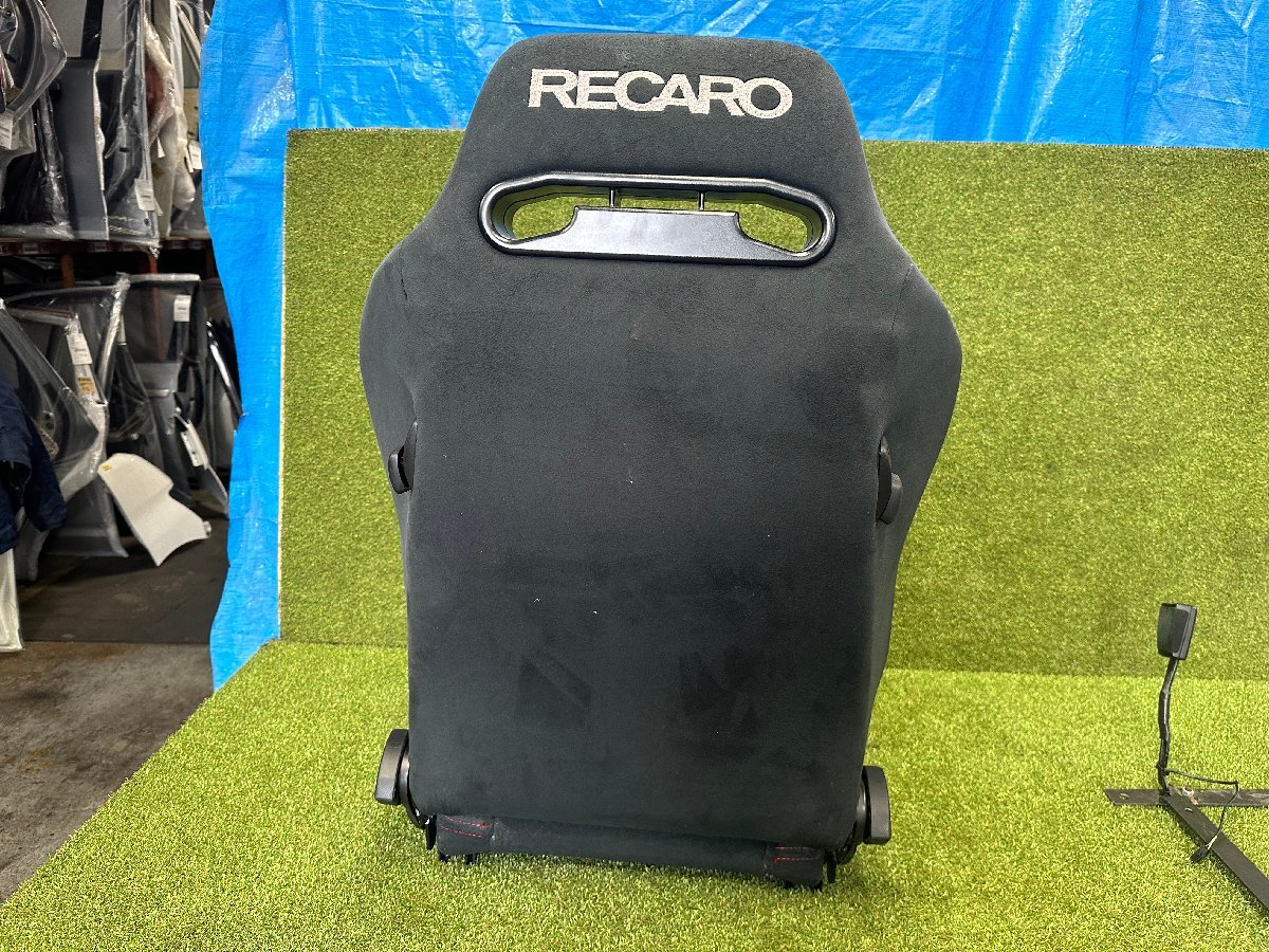 社外 ワーゲン ゴルフ GTI 1KAXX RECARO レカロ 運転席 シート 中古 セミバケットシート セミバケ 黒 グレーの画像6