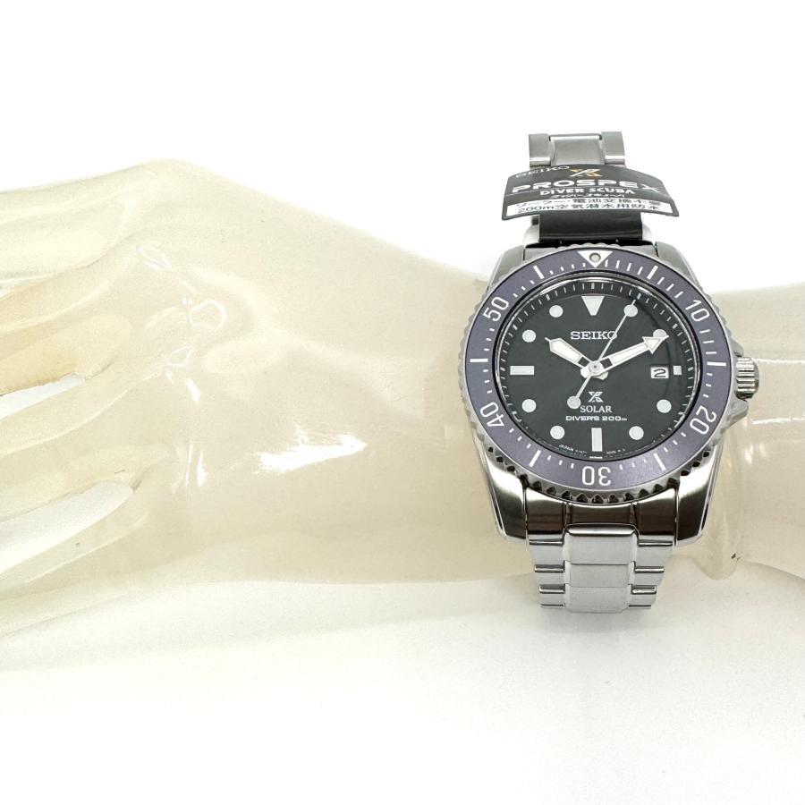 新品正規品『SEIKO PROSPEX』セイコー プロスペックス ダイバースキューバ ソーラー腕時計 メンズ SBDN069【送料無料】_画像9