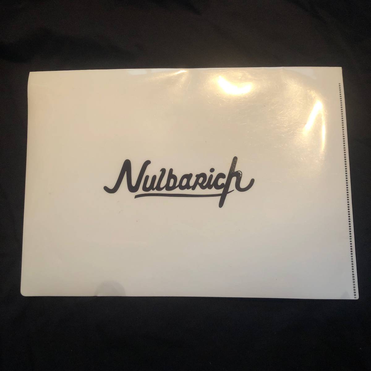  clear file + concert leaflet set * Nulbarich /naruba Ricci 