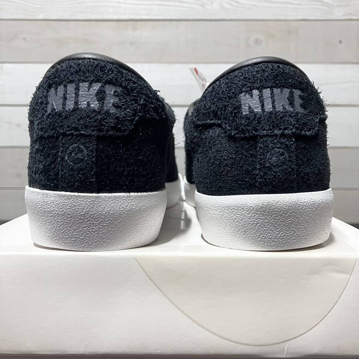 26cm NIKE LAB TENNIS CLASSIC AC SP FRAGMENT DESIGN SUEDE BLACK 693505-001 ナイキ ラボ テニス クラシック フラグメント デザイン_画像3